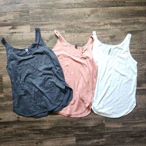 Next Level Apparel Relaxed Sleeveless Tank Top Shirt Bundle